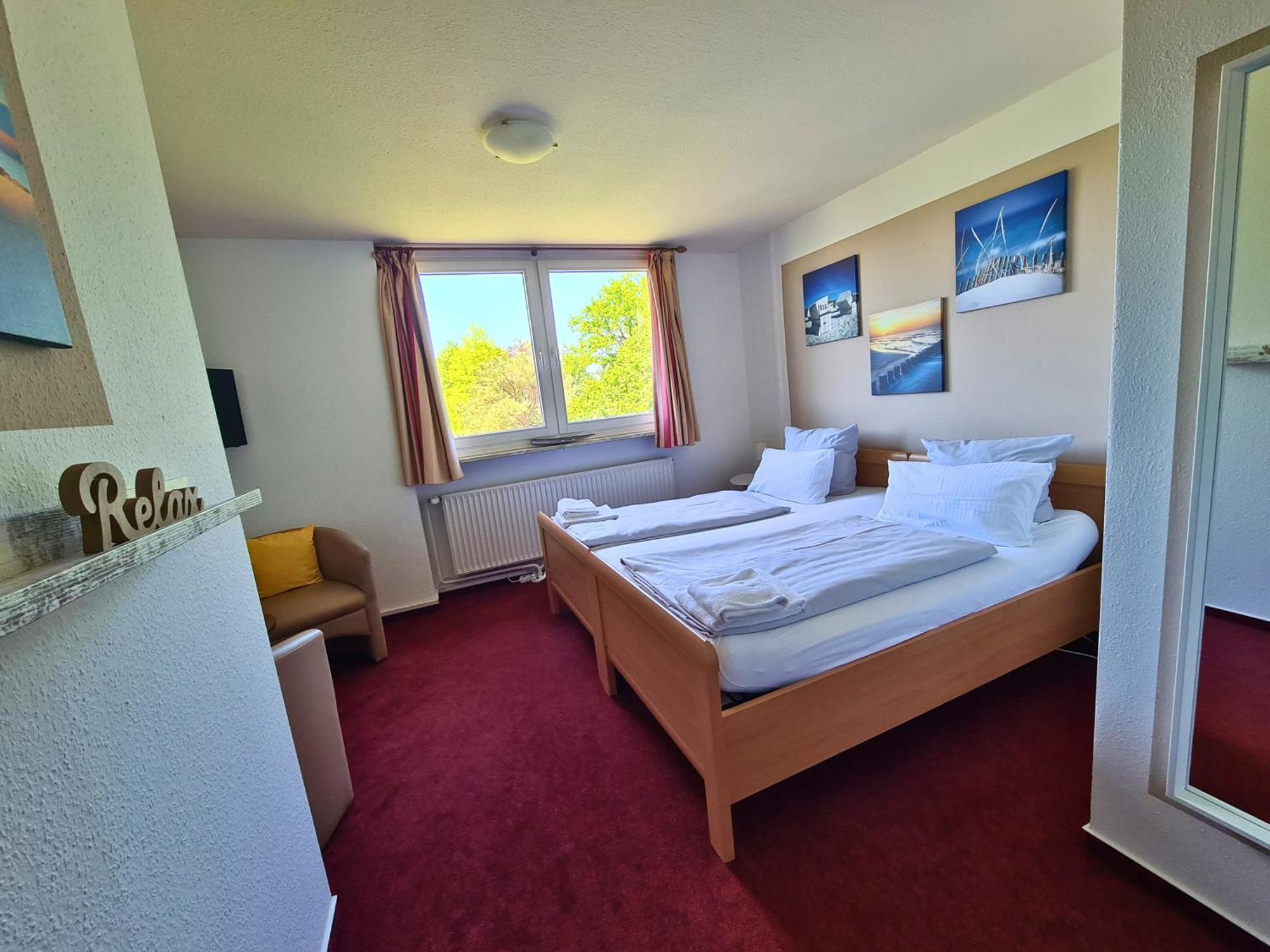 Zeitlos Hotel Garni ชาร์บอยท์ซ ภายนอก รูปภาพ