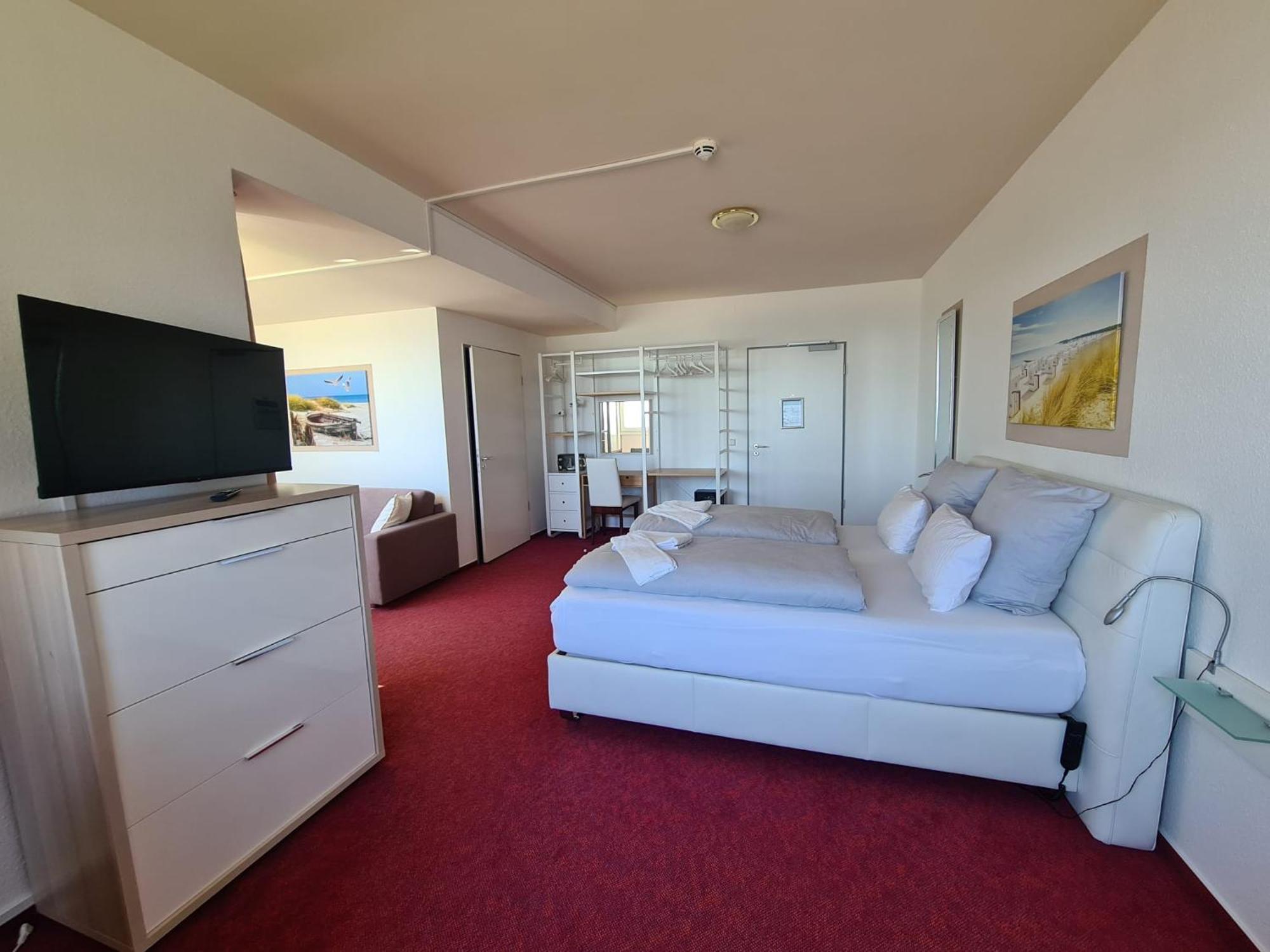 Zeitlos Hotel Garni ชาร์บอยท์ซ ภายนอก รูปภาพ